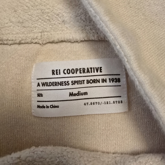 REI pullover hemp cotton natural M - Picture 4 of 14